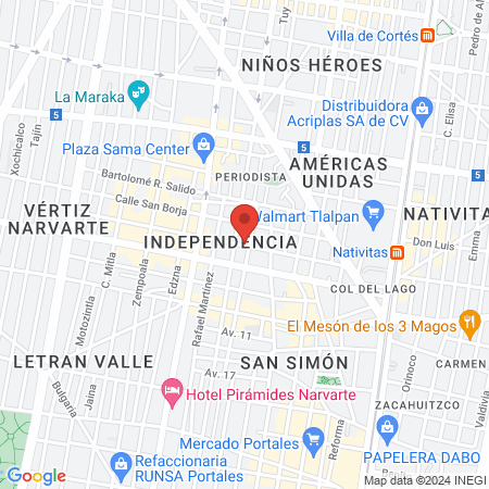 Consultorio Dental "Carlota Toledo de Barrón" map