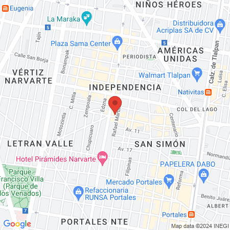 Podólogos Dr. Scholl map