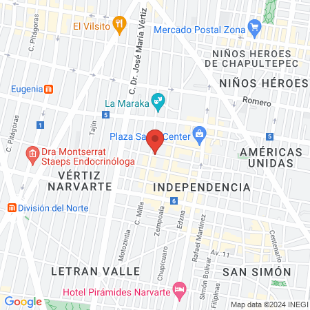 Estetica Canina map