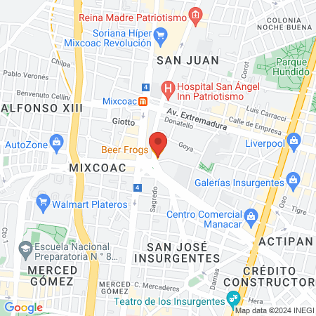 UMMI Unidad Medica De Medicina Interactiva map