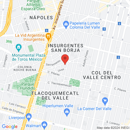 Lola Nails studio map