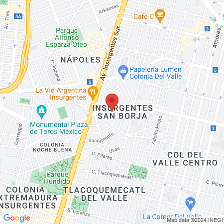 Ginecologia y Obstetricia map