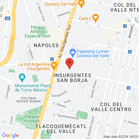 Dr. Luis G. García López, Médico estético map