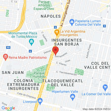 Policlínica V map