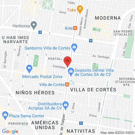 Zelva Dermocosmetica BJ map