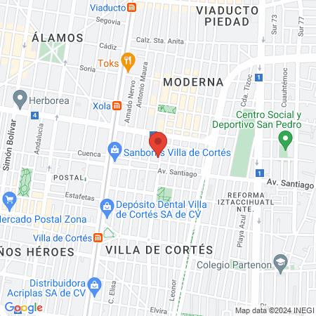 Consultorio dental map