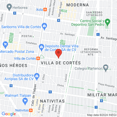 Dr. Scholls Villa De Cortés map