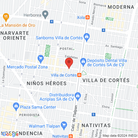 Consultorio Dental map