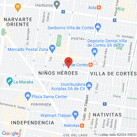 CONSULTORIO DENTAL map