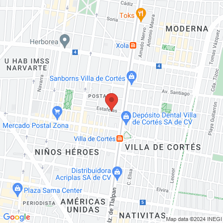 Lopez Pacheco Elizabeth Dra map