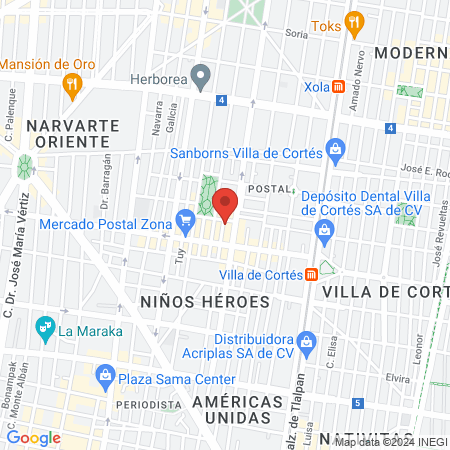 Doctor rafael Buendía map