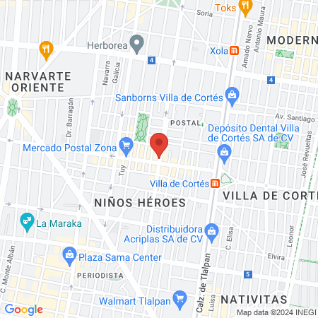 Veterinaria The Dog and The Cat map