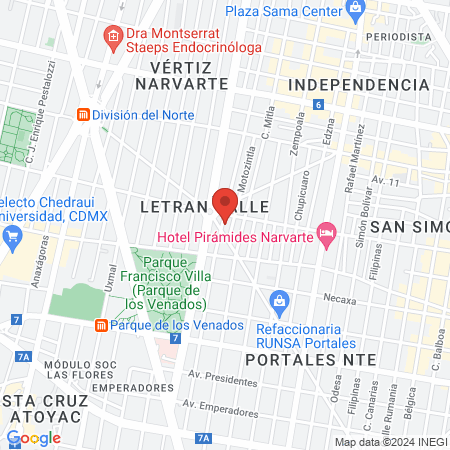 Orozco Vazquez Martha map