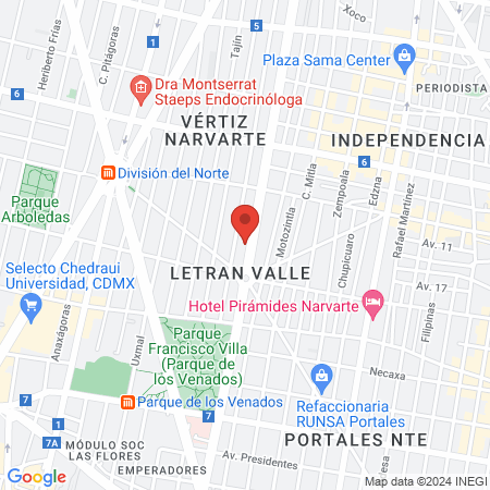 Dr. Sinue Cázarez Huazano, Coloproctólogo map