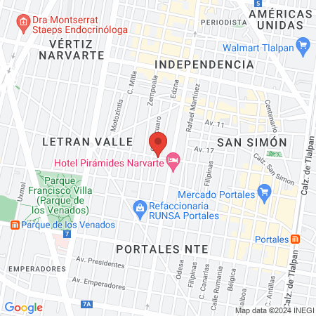 CLINICA VETERINARIA SHAMBALA map