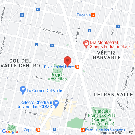 Clínica Dental Secret map