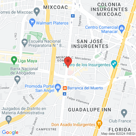 radiologoscertificados map