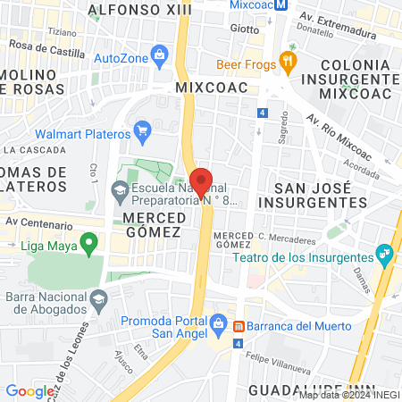 Podología Mojica ATN Profesional map