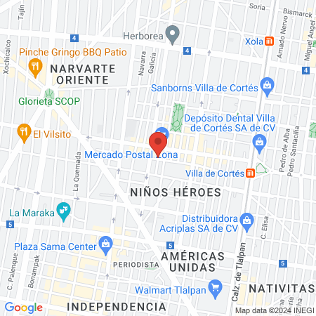 Allegro Beauty Estudio map