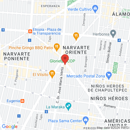 Simply Style barber shop map