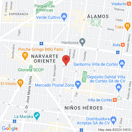 Guia Auditiva Eje Central map