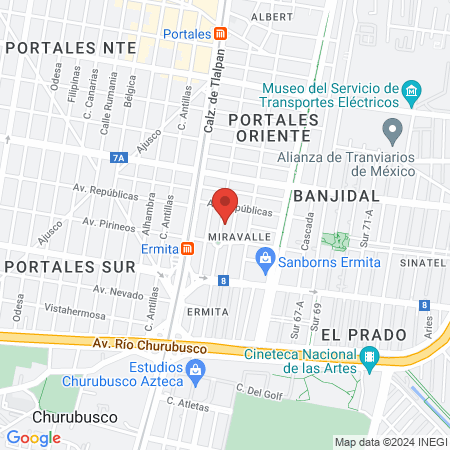 Consultorio Medico map