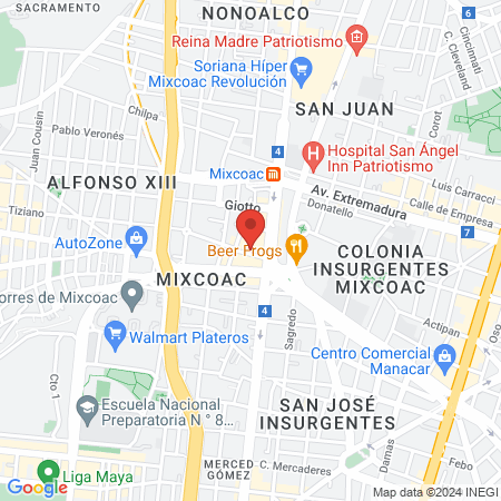 Olmedo Ayala Carmen Dra map