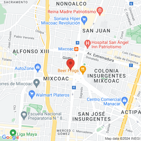 Consultorio Médico Similares map