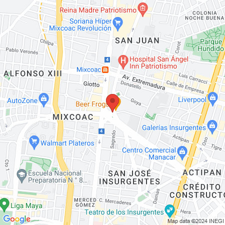 Dr. Oscar Fernández Velázquez map