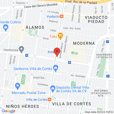 Laboratorio dental map