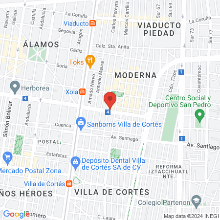 Centro Dermatológico map