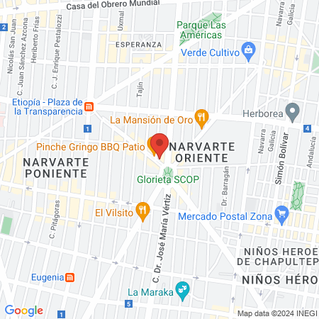 Estética Lit'Duá map