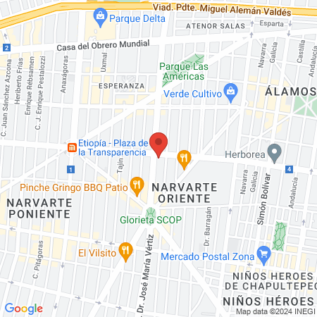 Rocío Leyva - Endodoncia map