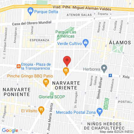 Dra. Andrea Aguiar odontología 360° map