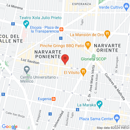 Hospital Del Enfermo Mental Iap map