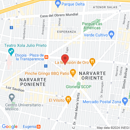 Odontológia Integral map