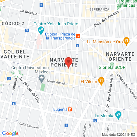 COCO beauty studio 21 map