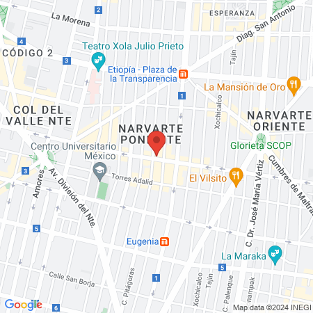 Balderas Merino Ma Luisa map