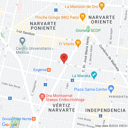 Boxcrossfit by Diego Saenz map