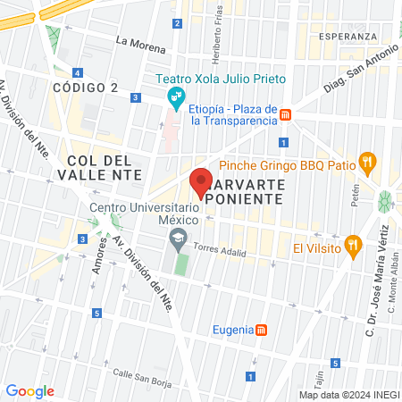 Clínica Dental Implan Dent map