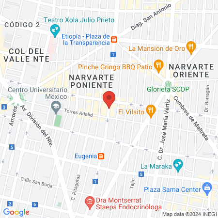 Gonzalez Rojas, Elizabeth map