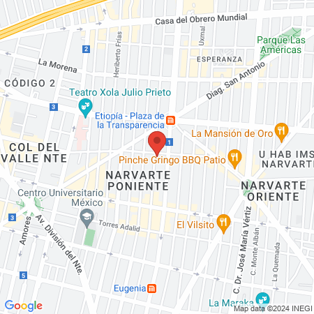 Moreno Podólogos map