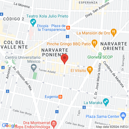 Consultorio De Atención Médica Integral map