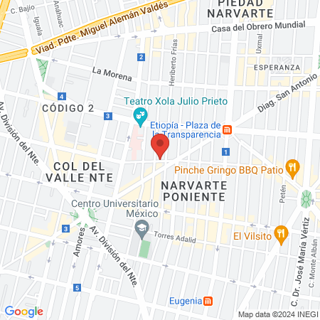 Clinica de Corta Estancia, Qx y Ambulatoria Fundacion Quiereme y Protegeme A.C. map