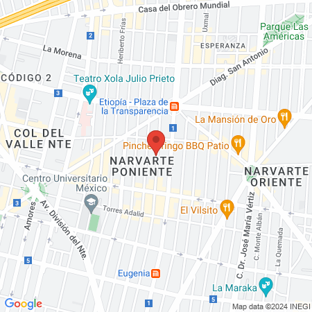 Veterinaria Tutis map