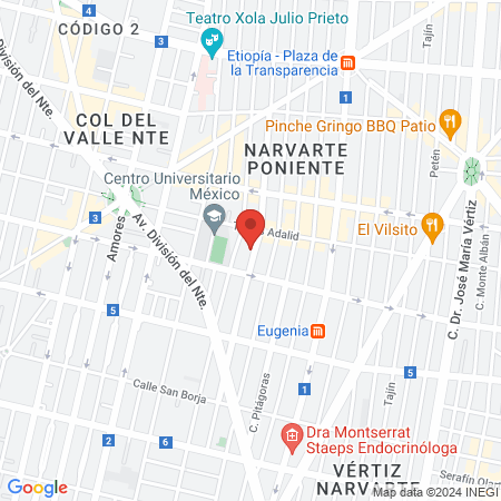 Odontología Integral y Estética map