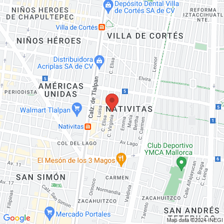 Living Beauty (nails & lashes) map