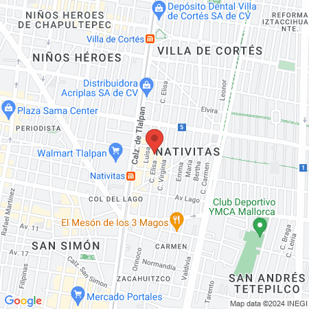 Estétíca Edith map