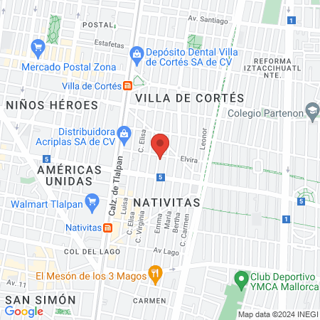 Clara Pinky Nails map