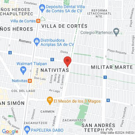 Consultorio Dental map